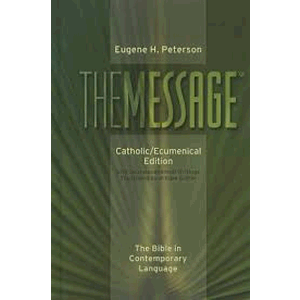 The Message Catholic/Ecumenical Edition  <br>NavPress Publishing (Hardcover)