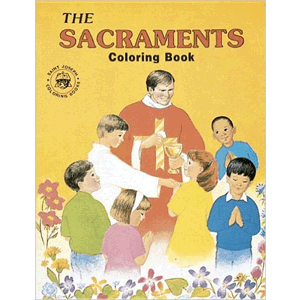 Coloring Book about the Sacraments<br>(Paperback)