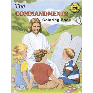 Commandments Coloring Book <br>Paul Bianca (Paperback)
