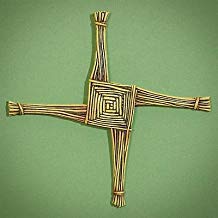St. Brigid's Wall Cross and Card