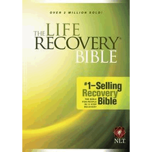 The Life Recovery Bible NLT Large Print<br>(Paperback)