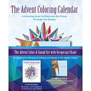 The Advent Color & Sound Set With Gregorian Chant CD<br>Paraclete Press (Paperback)