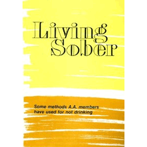 Living Sober Large Print<br>(Paperback)