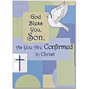 Son, As You Are Confirmed Greeting Card