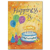 Happiness is....Birthday Greeting Card