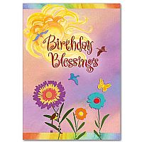 Birthday Blessings Birthday Greeting Card