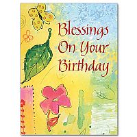 Blessings On Your Birthday Greeting Card
