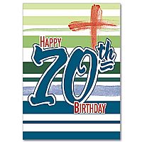 Happy 70th Birthday Greeting Card