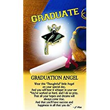 Graduation Angel Pin