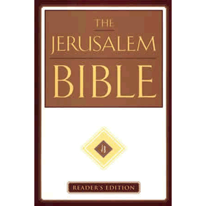 Jerusalem Bible, Reader's Edition <br>Alexander Jones (Hard Cover)