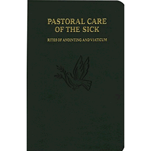 Pastoral Care of the Sick, Rites of Anointing and Viaticum (Pocket size) Leather-like cover <br>Catholic Book Publishing