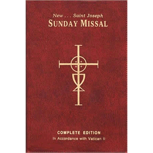 New St. Joseph Sunday Missal <br>Catholic Book Publishing Flex Cover