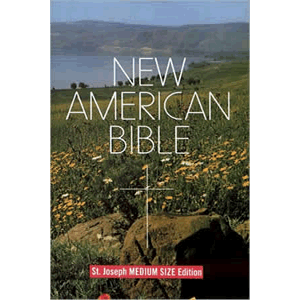 Saint Joseph Student Bible, Medium Size Print Edition - New American Bible <br>Catholic Book (Paperback)