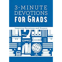 3-Minute Devotions for Grads: Inspiring Devotions & Prayers Barbour Staff (Hardcover)
