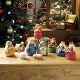 Nativity Set Rounded With 9 Pieces