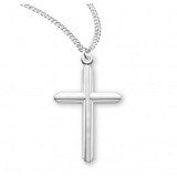 Sterling Silver Inlay Cross With Chain