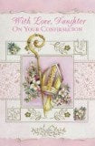 With Love Daughter on Your Confirmation Greeting Card